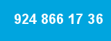 924 866 17 36 924 866 17 36